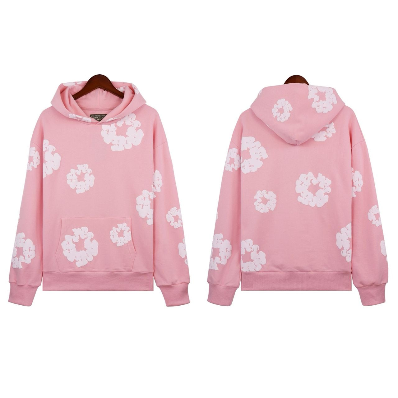 denim tears hoodie ‘pink’