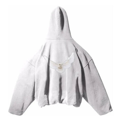 Yeezy x gap x balenciaga dove hoodie